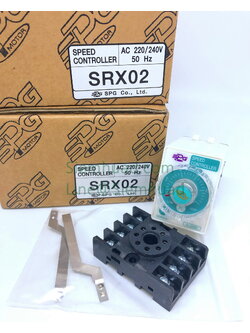 เครื่องควบคุมความเร็วมอเตอร์ Speed Controller (SPG) SRX02 AC220/240V 50HZ 0.35~1.2A