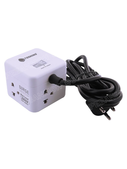 CU-42 ปลั๊กพ่วง Toshino รางปลั๊กไฟ Toshino รางปลั๊ก 4 ช่อง IEC53 3x0.75 sq.mm 2เมตร 10A 2300W Surge Protection ระบบป้องกันไฟกระชาก Circuit Switch เปิด-ปิด ม่านนิรภัย มอก.166-2549 IP20 มาตรฐานรางปลั๊ก ตัดกระแสไฟเกิน ระบบตัดกระเเสไฟอัตโนมัติ Surge Protectio