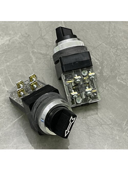 คอนโทรลสวิทช์ (ซีเล็กเตอร์สวิทช์, สวิทช์กุญแจ) รุ่น TSS series และ TKS series ∅25 และ ∅30 (TEND) ขนาด 25 mm., 30 mm.