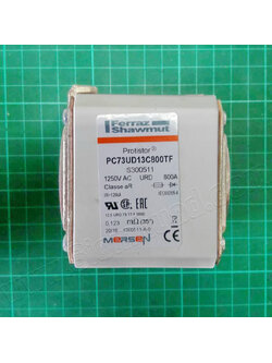 SEMICONDUCTOR PROTECTION FUSES Square-body Protistor size 73 aR, 600 to 1250VAC (IEC) / 1300VAC (UL) (Ferraz Shawmut, MERSEN)
