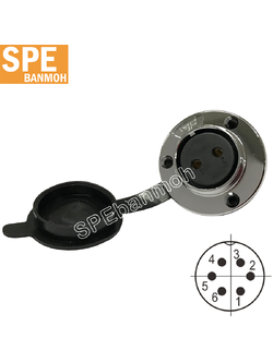 [ 1 ชิ้น ] GX30-JM-06 6P เมียติดแท่น