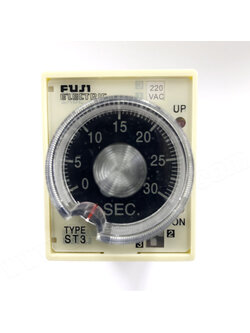 ไทม์เมอร์ MULTI-RANGE TIMER (FUJI) ST3P A-A, ST3P A-B, ST3P A-C, ST3P A-D, ขนาด 220VAC
