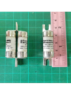 ฟิวส์ลิงค์ มาตรฐาน BS88 LV Fuse, standard BS88 size 17x49 (Ferraz Shawmut, MERSEN) 415V, 550V, 690Vac Breaking Capacity : 80KA