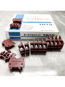 เทอร์มินอลชนิดใช้กับรางปีกนก แผ่นเหล็กกั้นหน้าหลัง (KTK) TR series, TRA series