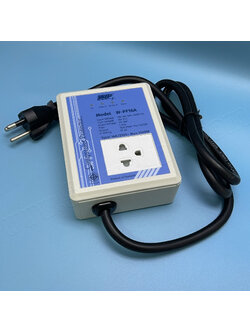 คอมเพรสเซอร์ โปรเทคเตอร์ มีปลั๊กเสียบและเต้ารับพร้อมต่อกับอุปกรณ์ไฟฟ้า ตู้เย็น ตู้แช่ และเครื่องใช้ไฟฟ้าอื่นๆ (ป้องกันอุปกรณ์เครื่องใช้ไฟฟ้าจากปัณหาไฟตกไฟเกินไฟกระชาก มีรีเลย์หน่วงเวลา) Compressor Protector (WIP) W-PF16A