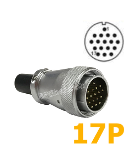 WS28-TQM-17 ปลั๊กเหล็ก Metal Connector Aviation Plug Weipu Connector WS28 ปลั๊กเหล็ก 28มิล 28mm Metal Connector ปลั๊กเหล็ก Male Female Connectors Socket Aviation Plug คอนเนคเตอร์เหล็ก คอนเนคเตอร์ตัวผู้ตัวเมีย ขั้วไฟฟ้าเเบบเหล็ก