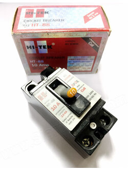 เซฟตี้เบรกเกอร์ เบรกเกอร์กันดูด / Safety Breaker, EARTH LEAKAGE CIRCUIT BREAKER (HI-TEK) / HTE-38, HT88, HT-28