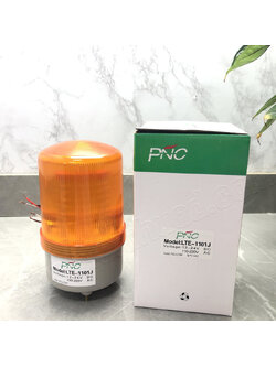 ไฟหมุนพร้อมเสียงไซเรน การทำงาน: รุ่นให้สัญญาณเตือนด้วยแสงและเสียง และรุ่นแสงLEDและเสียง WARNING LIGHT & SIREN (PNC) รุ่น LTE-1101, LTE-1101J, LTE-5103, LTE-5103J, LTE-1121, LTE-1121J