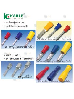 หางปลาเสียบตัวผู้/ตัวเมียกลม, หางหนูหุ้ม/เปลือย (KABLE) / F 1.25-4A to F 5.5-4A, F 1.25-4B to F 5.5-4B, Pin 1.25 to Pin 5.5, TPIN series, Pin1.25F-14, Pin2F-14, Pin5.5F-14