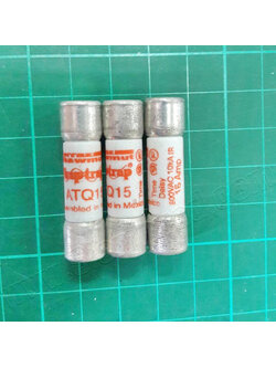 ฟิวส์ FUSE Time Delay (Ferraz Shawmut, MERSEN) ATQ fuses, (10 mm x 38 mm) dimensions, Volts: 500VAC, Amps: 1/10 to 30A