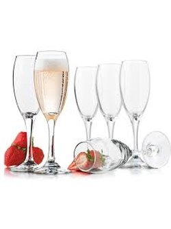 Teardrop Flute (Teardrop Collection) 5.75 oz./ 170 ml (LB-3996)