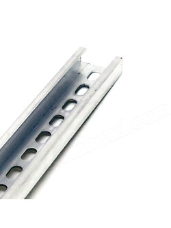 รางเทอมินอล (รางอรูมิเนียมใช้ยึดอุปกรณ์และเทอมินอลเข้ากับราง) RAL-MOUNT FOR TERMINAL BLOCKS (TEND) TBR-N series,TBC-N series, TBR-C series