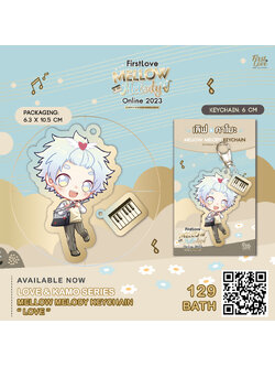 MELLOW MELODY KEYCHAIN LOVE | พวงกุญแจอะคริลิค