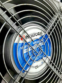 พัดลมระบายอากาศ แบบลูกปืน แบบสี่เหลี่ยม, แบบหัวตัด, แบบกลม, Axial Fan AC DC + ตะแกลง และ ฟิลเตอร์ (WINDSTORM) WB series, G series, SA series, WFP series, WFU series, WFT series