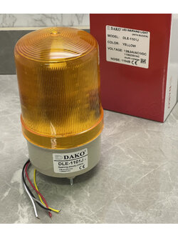 ไฟสัญญาณชนิดหมุน LED ปรับได้ 3 ระดับ (แบบมี และ ไม่มีไซเรน) ขนาด 3 นิ้ว และ 7นิ้ว WARNING LIGHT (DAKO) ไฟหมุน LED DLE-1101 , DLE-1101J (มีไซเรน) , DLE-1181 , DLE-1181J (มีไซเรน)