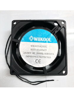 พัดลมระบายความร้อน AC cooling fan (WIIKOOL) WK120.., WK150.., WK180.., WK200.., WK17250.., WK17251.., WK120.., WK9225.., WK8025.., 145FZY2-B
