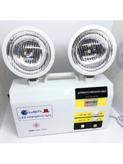 เครื่องสำรองไฟฉุกเฉิน LED EMERGENCY LIGHT 6W, 10W (IWACHI) IWC-EMER (GE-2002, มอก.1955-2551), IWC-EMER-10W (GE-2003, มอก.1955-2551)