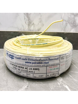 สายโทรศัพท์ PHELPS DODGE (เฟ้ลปส์ ดอด์จ) / (TPEV), (TIEV) ขนาด 0.5 sqmm. (24AWG), ขนาด 0.65 sqmm. (22AWG)