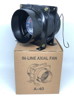 พัดลมดูดอากาศ Inline Axial Flow Fan (NITCO) A Series