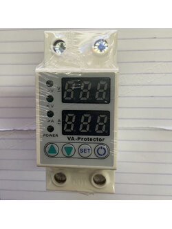 อุปกรณ์ป้องกันไฟตก ไฟเกิน AC 220V 63A over voltage and under voltage protection device (PNC) VA-PROTECTOR