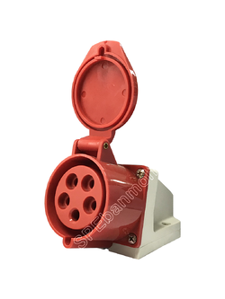 พาวเวอร์ปลั๊ก SF-125L 5 ขา 32A 380V (3P+E+N) พาวเวอร์ ปลั๊ก ปลั๊กเพาเวอร์ ต่อสายไฟ หัวปลั๊ก ตัวผู้ ตัวเมีย เพาเวอร์ปลั๊ก ปลั๊ก มีขนาด 3P 4P 5P 16A 32A 63A 3ขา 4ขา 5ขา L N GLine Nuetron Ground พาวเวอร์ปลั๊ก สำหรับงานภาคสนามงานอุตสาหกรรม ผู้ต่อสาย เมียต่อสา