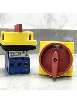 โรตารี่สวิทช์ Rotary Disconnect Switch (Kraus & Naimer) KG10B 20A, 300V AC