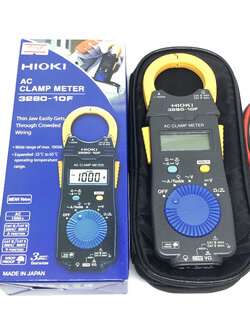 แคลมป์มิเตอร์แบบดิจิตอล Digital clamp meter (HIOKI) รุ่น HiTESTER 3280-10F, L9208 สายวัด