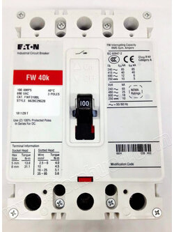 เบรกเกอร์ Molded Case Circuit Breaker (MCCB) (EATON) FWF series, HFWF series