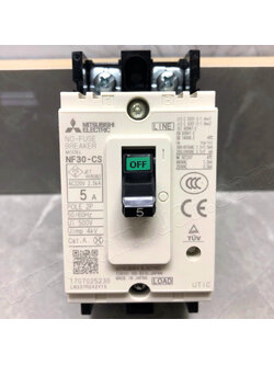 เซอร์กิตเบรกเกอร์ MOLD CASE CIRCUIT BREAKER (MCCB) NF series (MITSUBISHI) และ อุปกรณ์เสริมต่างๆ Under Voltage (UVT), Shunt Trip (SHT), Auxiliary Switch(AX), Alarm Switch (AL)