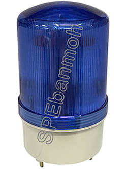 LTE-LED-1081-03 ไฟหมุน (Rotary light) 4" ไฟหมุน (Rotate) LED 12V สีน้ำเงิน