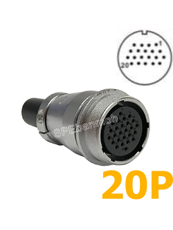 WS28-ZQF-20 ปลั๊กเหล็ก Metal Connector Aviation Plug Weipu Connector WS28 ปลั๊กเหล็ก 28มิล 28mm Metal Connector ปลั๊กเหล็ก Male Female Connectors Socket Aviation Plug คอนเนคเตอร์เหล็ก คอนเนคเตอร์ตัวผู้ตัวเมีย ขั้วไฟฟ้าเเบบเหล็ก