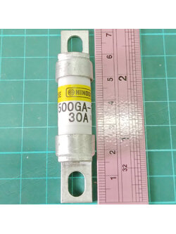 HINODE Fast Acting Fuse รุ่น 500GA-30 (500V AC/DC, ขนาด 30A)