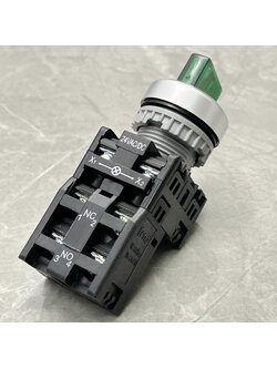 คอนโทรลสวิทช์ (สวิตช์ลูกศรมีแลมป์) ILLUMINATED SELECTOR SWITCH ชนิดต่อตรง กันน้ำ/น้ำมัน/ฝุ่น IP65 รุ่น TN2IS series, TN3IS series (TEND) ขนาด 22 mm., 25 mm., 30 mm.