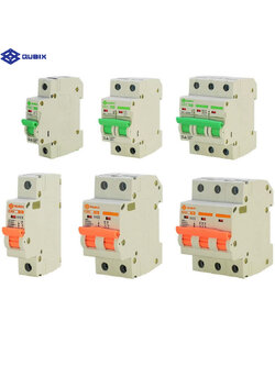 เซอร์กิตเบรคเกอร์ MINIATURE CIRCUIT BREAKERS (MCBs) Class C (QUBIX) รุ่น SB6LC series, PB8H Series, Accessories : AUX6, SHTA6-230, OUVT6-230, AUX8, SHTA8-230, IUVT8-230