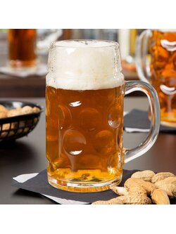 Libbey Oktoberfest Mug Beer Glass 34 oz./ 1000 ml