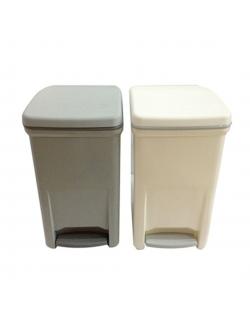 ถังขยะ 6.5 ลิตร ถังขยะแบบเท้าเหยียบ ทรงเหลี่ยม พร้อมถังซับด้านใน