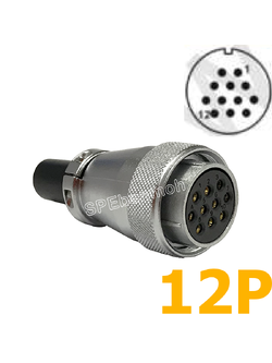 WS28-TQF-12 ปลั๊กเหล็ก Metal Connector Aviation Plug Weipu Connector WS28 ปลั๊กเหล็ก 28มิล 28mm Metal Connector ปลั๊กเหล็ก Male Female Connectors Socket Aviation Plug คอนเนคเตอร์เหล็ก คอนเนคเตอร์ตัวผู้ตัวเมีย ขั้วไฟฟ้าเเบบเหล็ก
