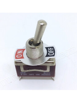 ท็อกเกิ้ลสวิทช์ TOGGLE SWITCH (ZT) ON-OFF 1021, ON-OFF 1122, ON-OFF 1221, ON-OFF 1321, ON-OFF 1322, ON-OFF 123-1, ON-OFF, ON-OFF-ON 223-3, ON-OFF-ON E-303, ON-OFF-ON E-403