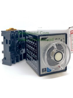 ไทม์เมอร์ แบบหน่วงเวลา / MULTI RANGE TIMER (WIP) (on delay) รุ่น WT-34 series : WT-34 A , WT-34 B, WT-34 C, WT-34 D แต่ละรุ่นมี4ช้วงเวลาให้เลือก