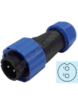 SP16-MWB-02 SP16 Connector ผู้ เมีย ต่อสาย ติดแท่น ขั้วต่อผู้เมียกันน้ำ Waterproof Connector Aviation Plug IP68 ขั้วต่อไฟกันน้ำ Male and Female Connector Water Proof ปลั๊กกันน้ำ คอนเนคเตอร์กันน้ำ ขั้วต่อกันน้ำ ขั้วต่อสายไฟกันน้ำ ปลั๊กผู้เมียกันน้ำ