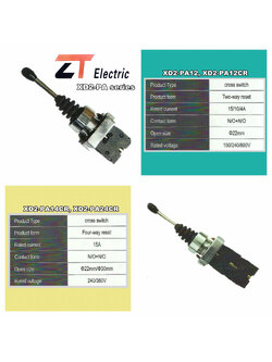 สวิทช์เกียร์ (สวิทช์ 2ทิศทาง และ 4ทิศทาง) MONOLEVEL SWITCH (ZT) XD2-PA12, XD2-PA12CR, XD2-PA14CR, XD2-PA24CR