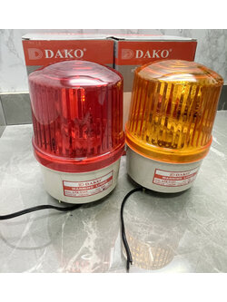 ไฟสัญญาณชนิดหมุน (แบบมี และ ไม่มีไซเรน) REVOLVING WARNING LIGHT (DAKO) LTE-1104, LTE-1104J, LTE-1121, LTE-1121J, LTE-1161, LTE-1161J