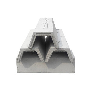 รางระบายน้ำคอนกรีต ตัววี V นาด 27x45x100 ซม.