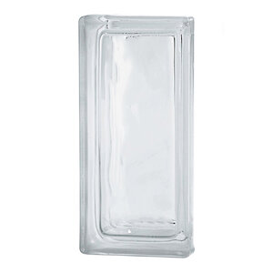 I-018/5 บล็อกแก้วใส แก้วเมฆา 190*90*80mm ช้างแก้ว