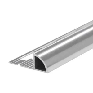 คิ้วอลูมิเนียมโค้งใหญ่ 13 มม. TAS130 สีเงิน