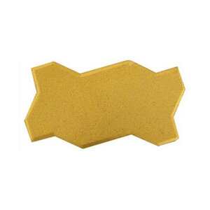 อิฐตัวหนอน สีเหลือง ขนาด 22.5x11.5x6 ซม.