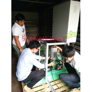 บรรยากาศไซต์งานจริง และ ทีมงาน SUNNERGY ขณะทำการติดตั้งผลิตภัณฑ์