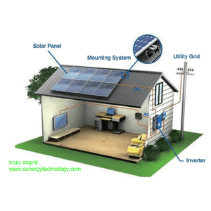 ติดตั้งระบบโซล่าเซลล์ออนกริดลดค่าไฟฟ้า/ขายไฟฟ้า