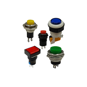 สวิทช์กดติดกดดับ/กดติดปล่อยดับ (Push Button Switch)