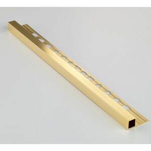 คิ้วอลูมิมิเนียมสีทองจระเข้เหลี่ยมเล็ก